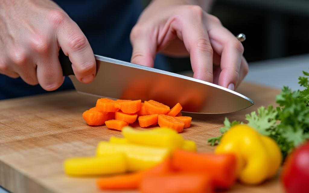 Advanced knife skills workshop demonstration