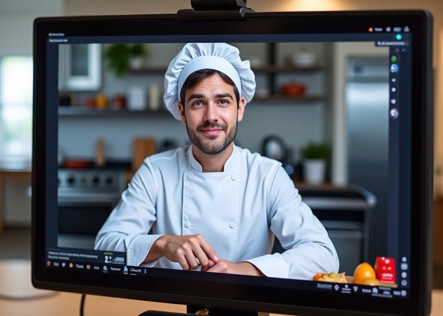 Live chef Q&A session streaming online