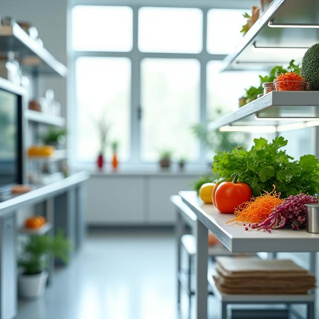 Plant-based recipe laboratory and innovation